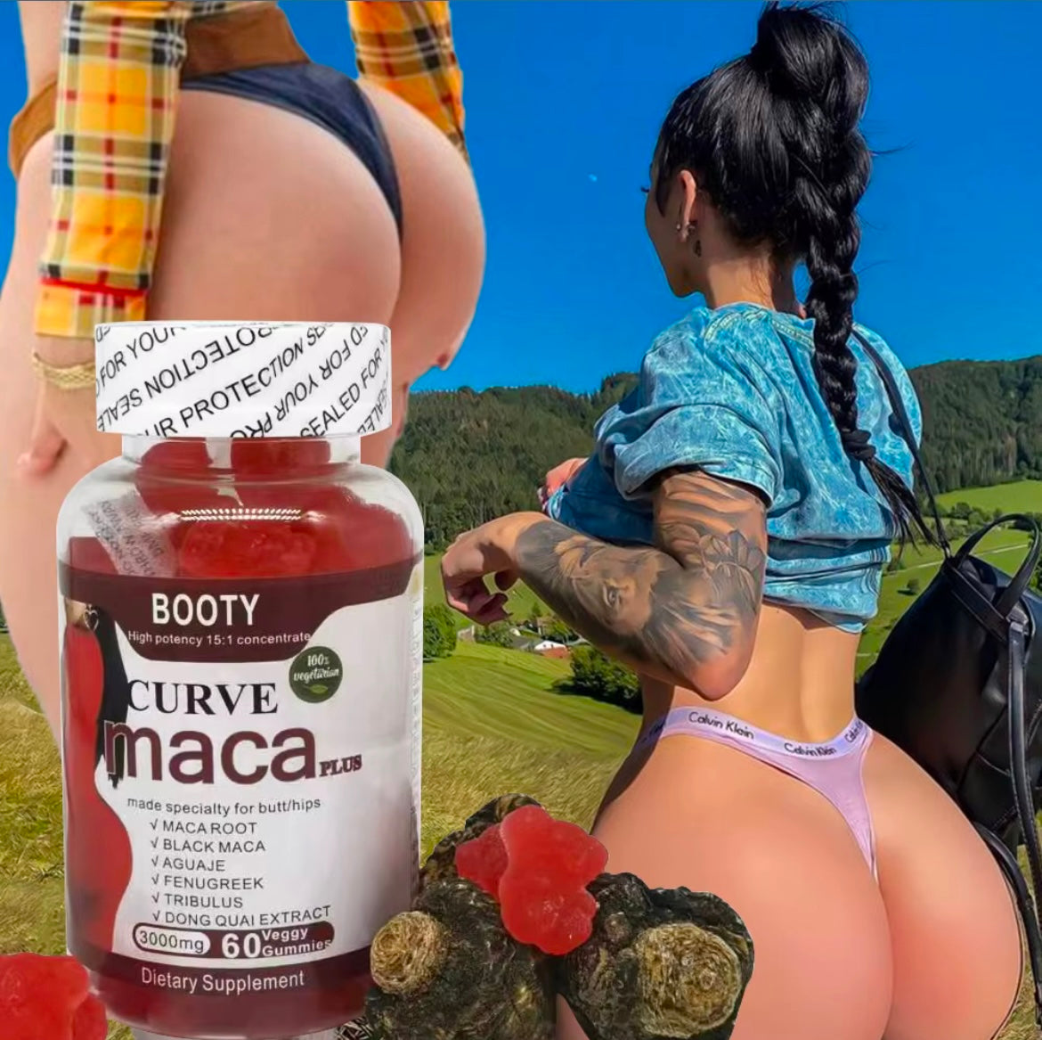 Gummies Booty maca